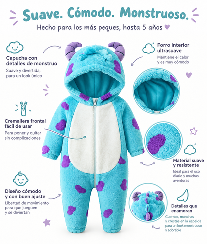 CozyPuff™ Disfraz de Monstruo para Peques